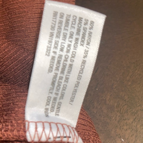 Women's Mid-Rise Ribbed Foldover Flare Leggings - Wild Fable 4X - Picture 6 of 6